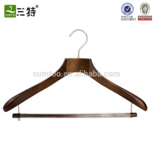 hotsale Luxury top quality wood bar nonslip tube suits hanger